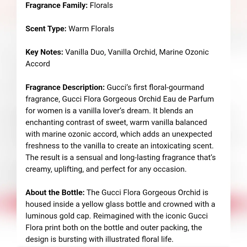 Gucci Flora Gorgeous Orchid EDP 3.3 FL OZ - Picture 3 of 7